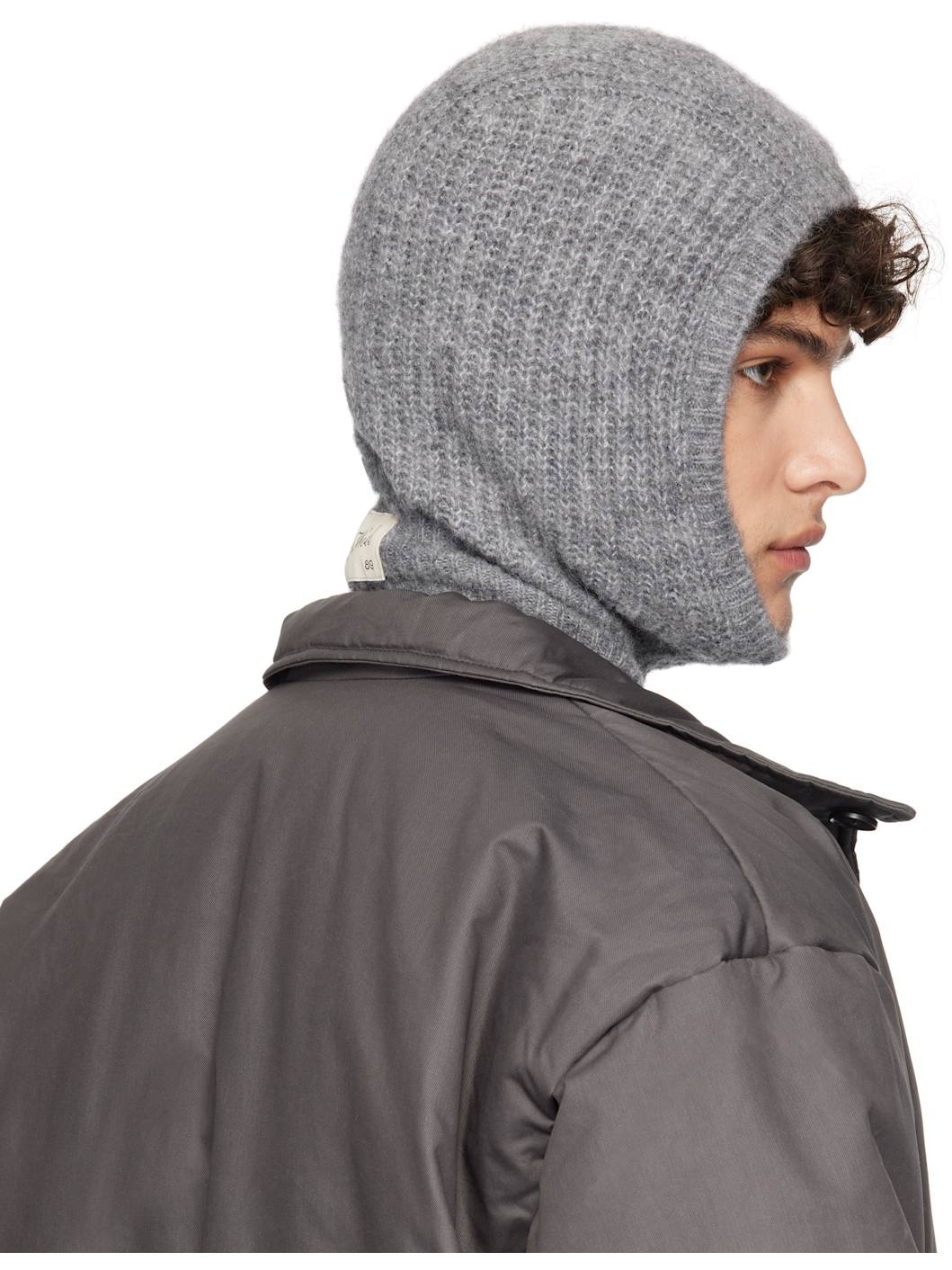 paloma wool Gray Buttons Angels Balaclava | REVERSIBLE