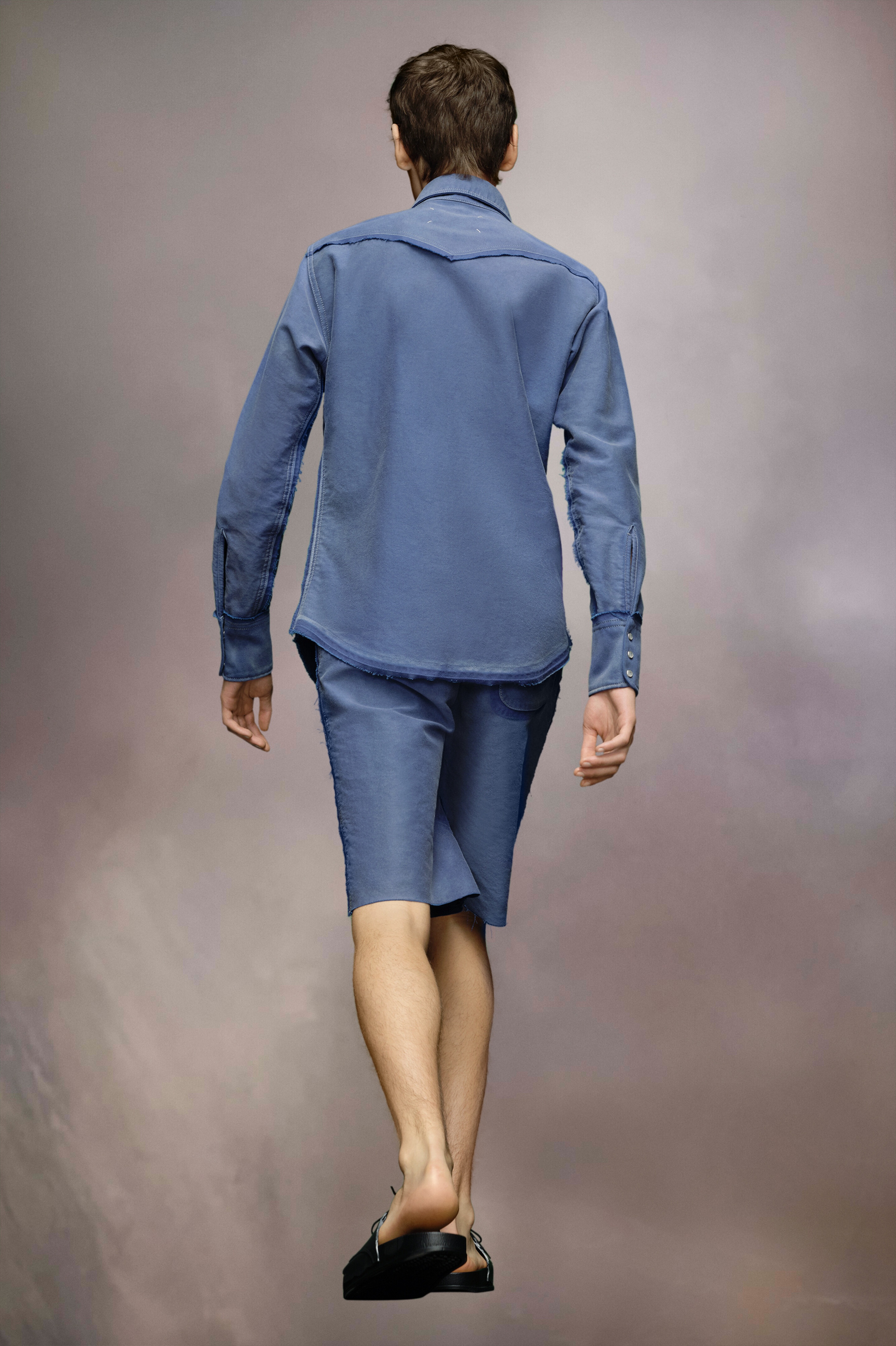 Worker's moleskin shirt - 4