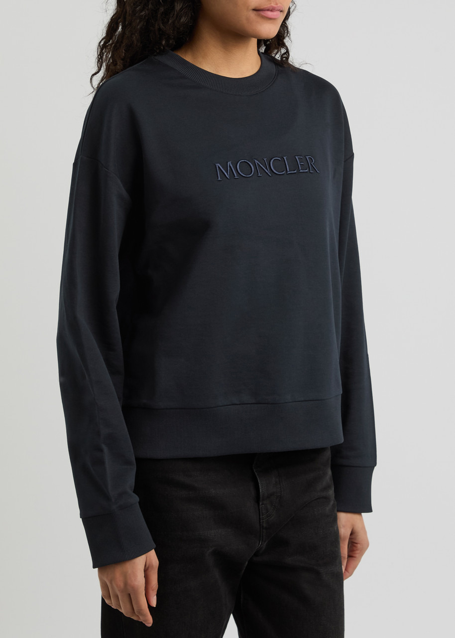 Moncler Logo-embroidered Cotton Sweatshirt - 2