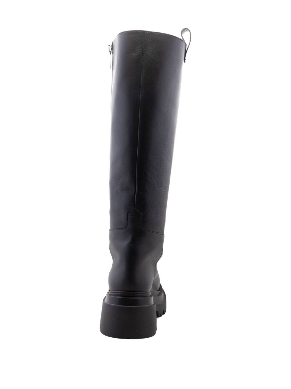 zip-detail platform boots - 3