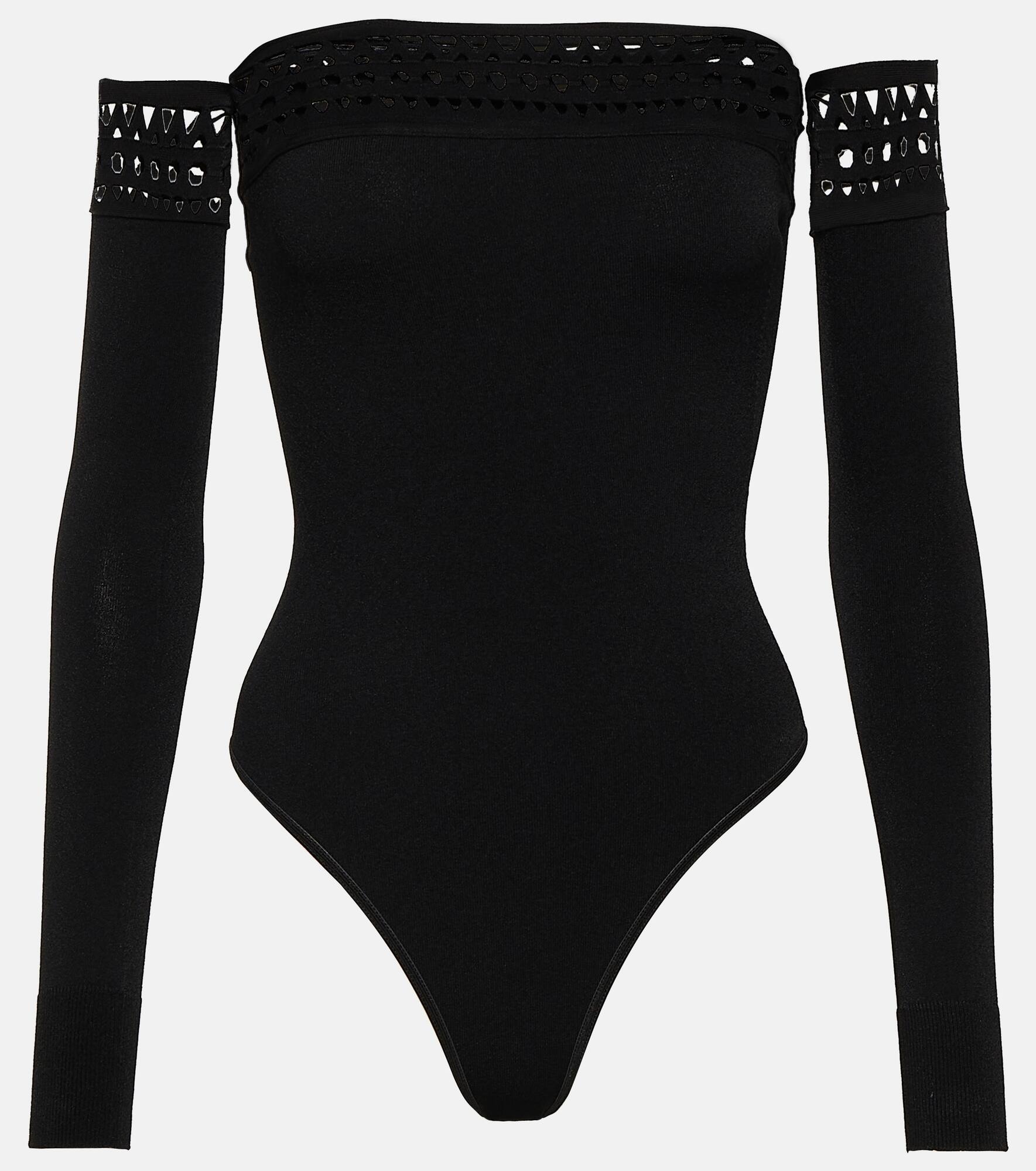Vienne off-shoulder bodysuit - 1