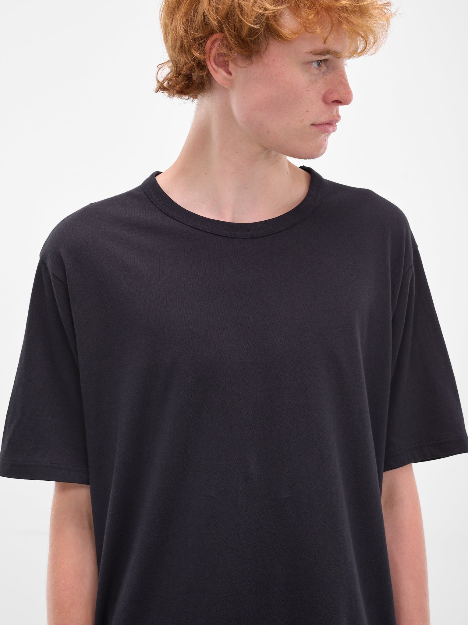 Navy Crewneck Tee - 5