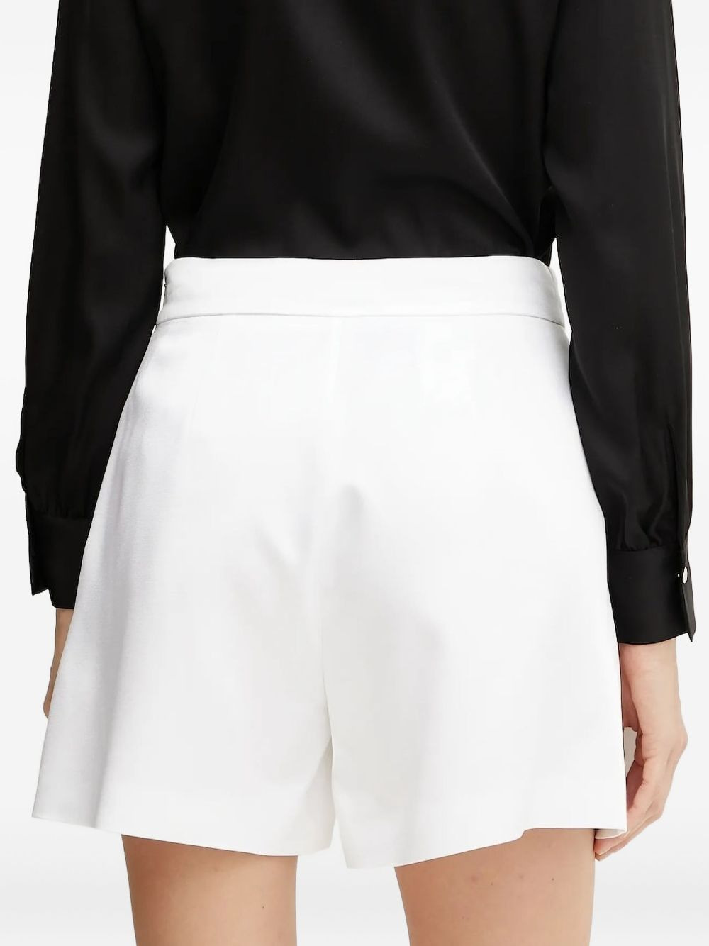 pleated pocket shorts - 2