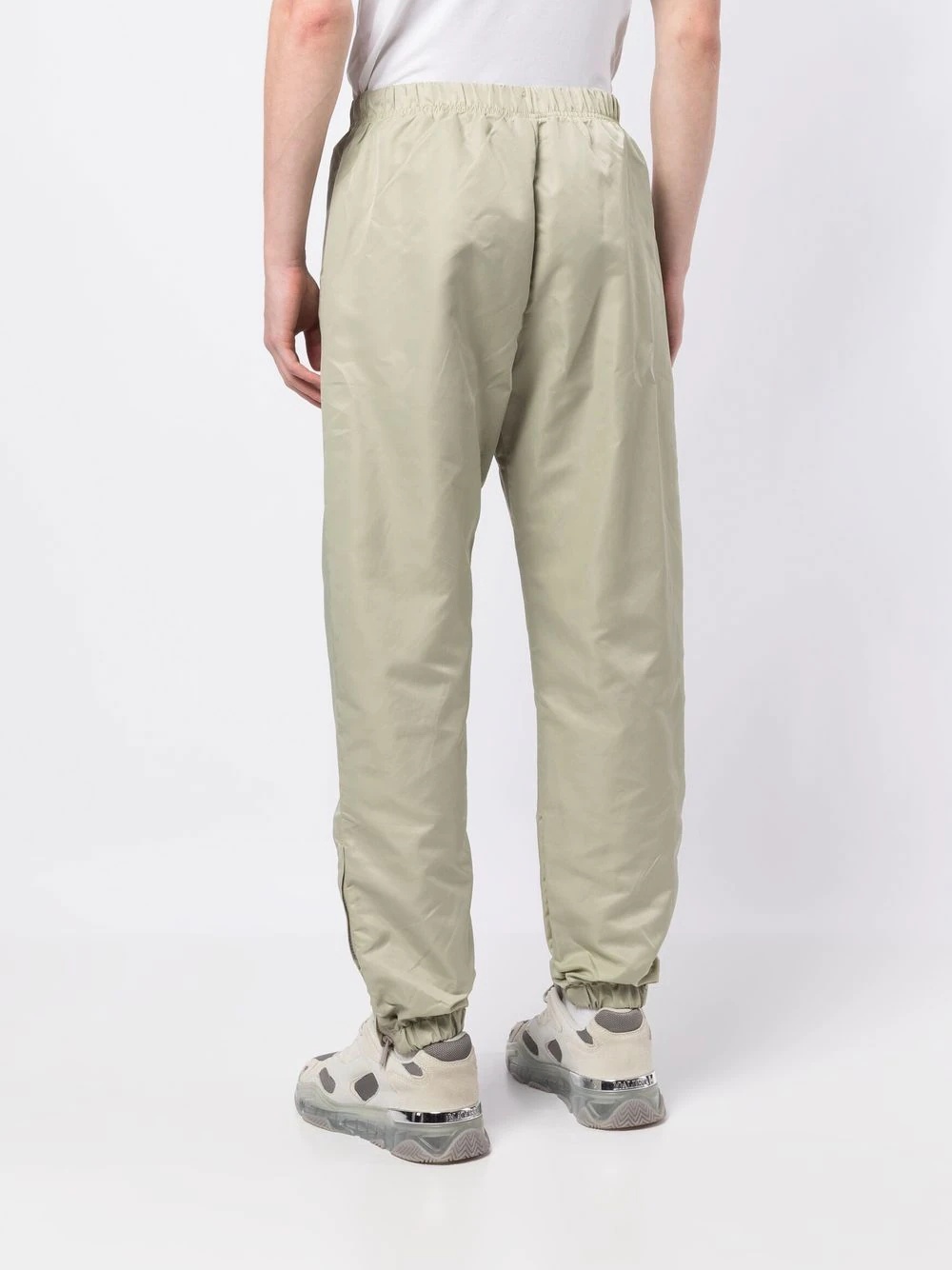 drawstring technical track pants - 4