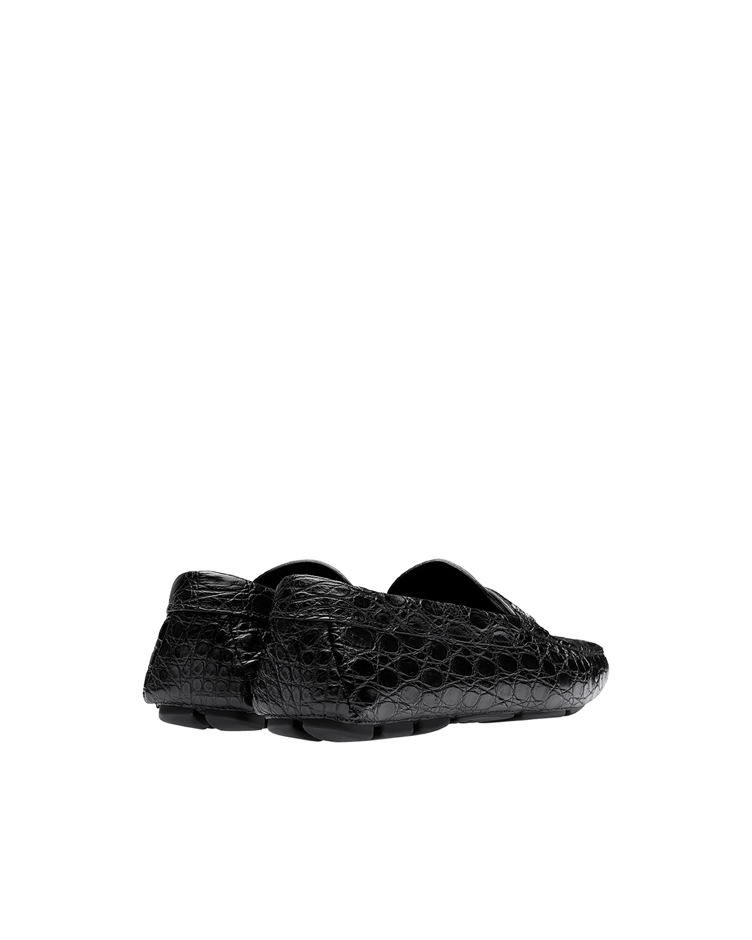 Crocodile leather loafers - 4