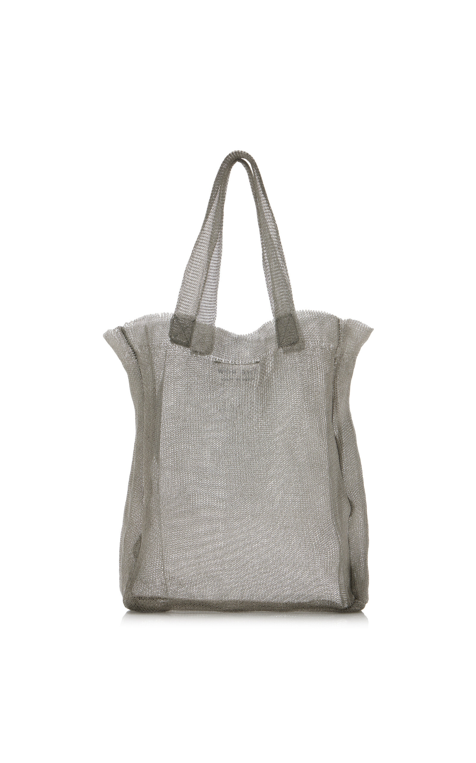 Imogen Knit Mini Tote Bag silver - 4