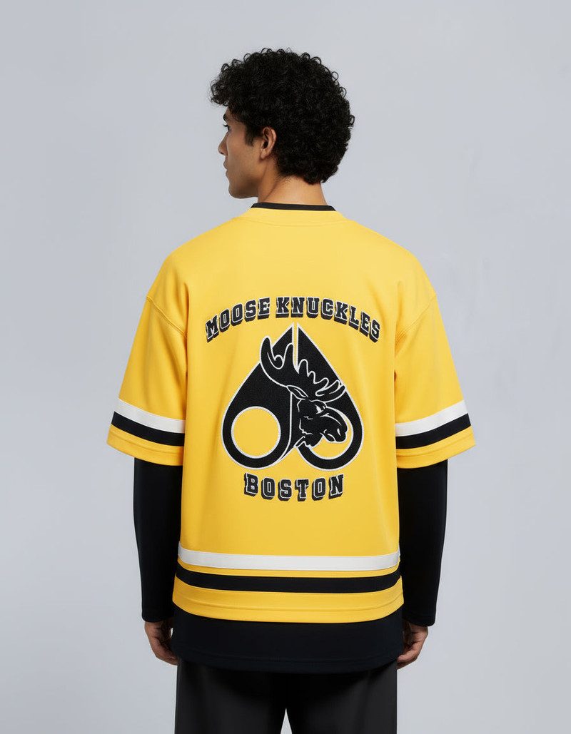 NHL X MOOSE KNUCKLES BRUINS TEE 4