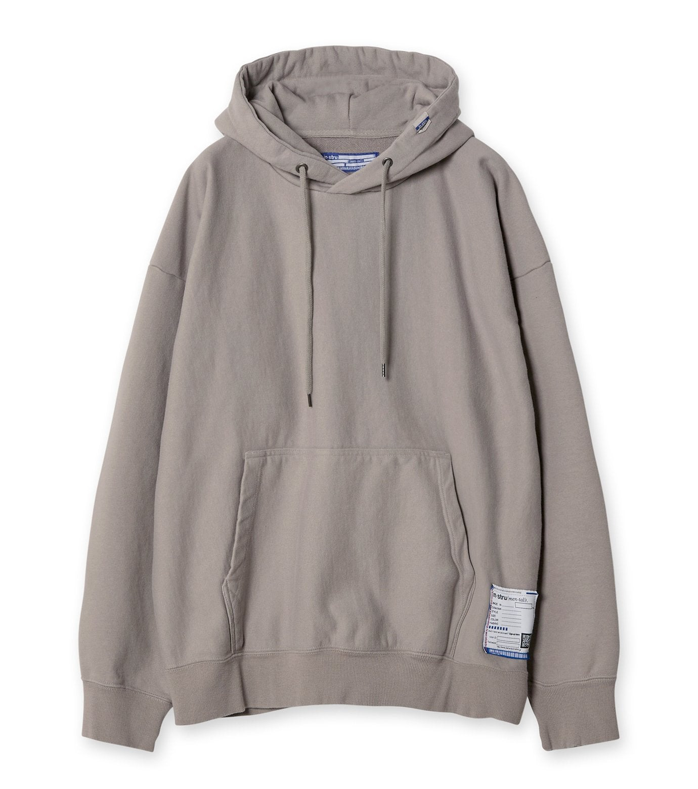 FRENCH TERRY HOODED PULLOVER - 1