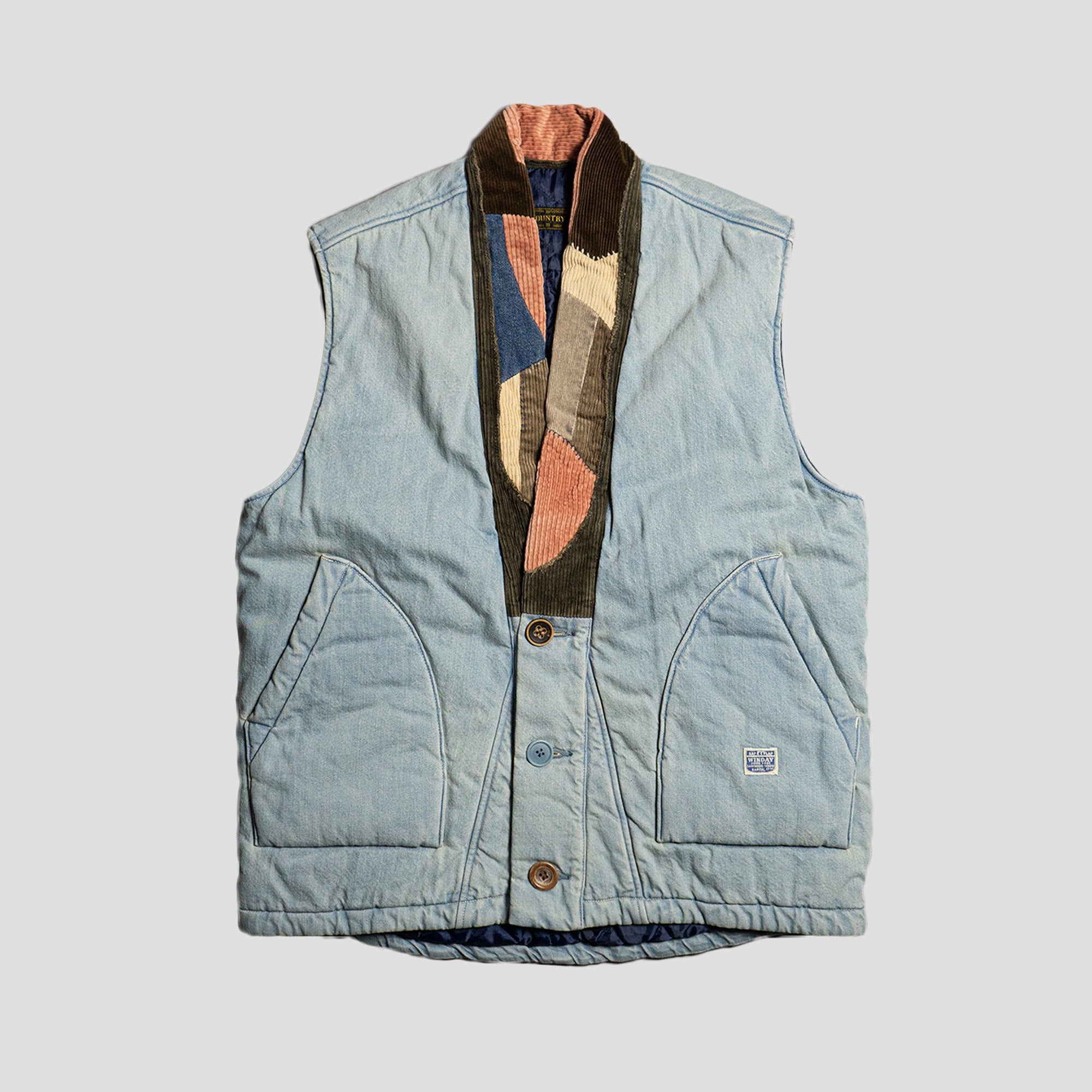 11.5oz DENIM DOTERA VEST (NORAGI REMAKE) - 1