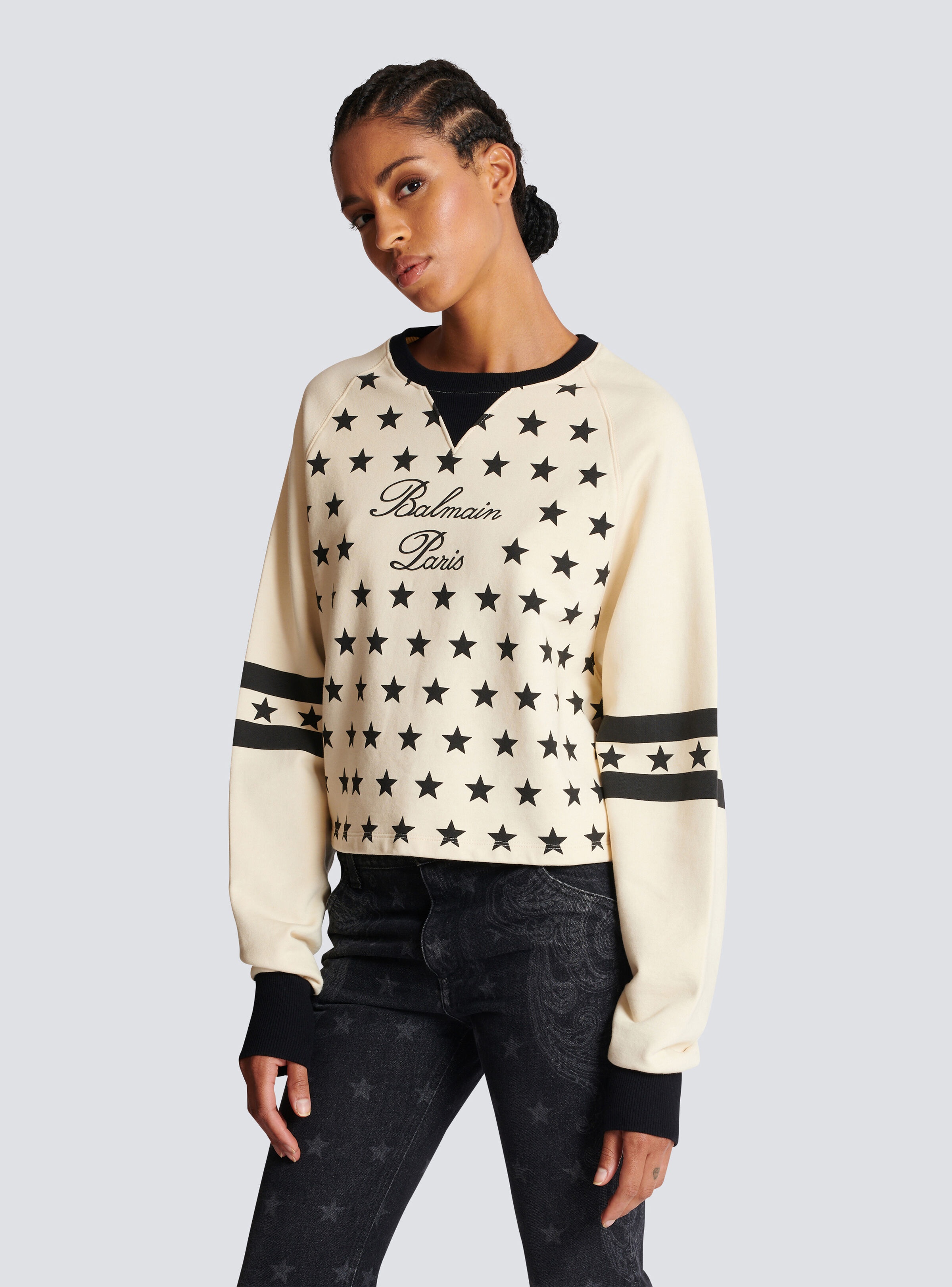Balmain Signature stars sweater - 6