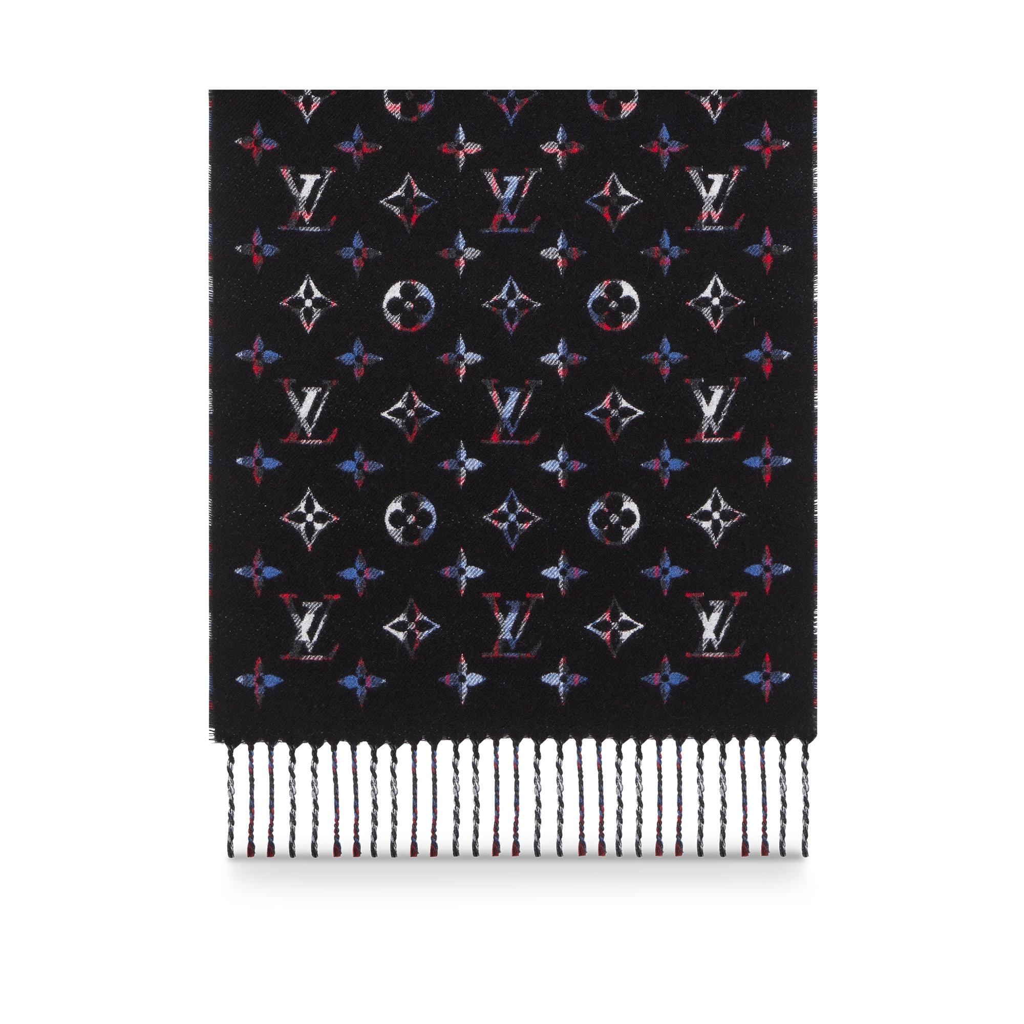 Monogram Gradient Tartan City Scarf 5