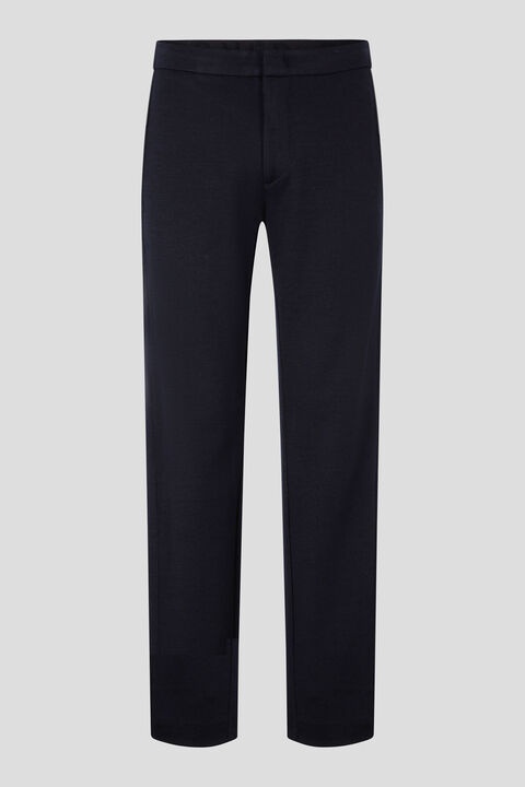Riley Knitted pants in Navy blue - 1