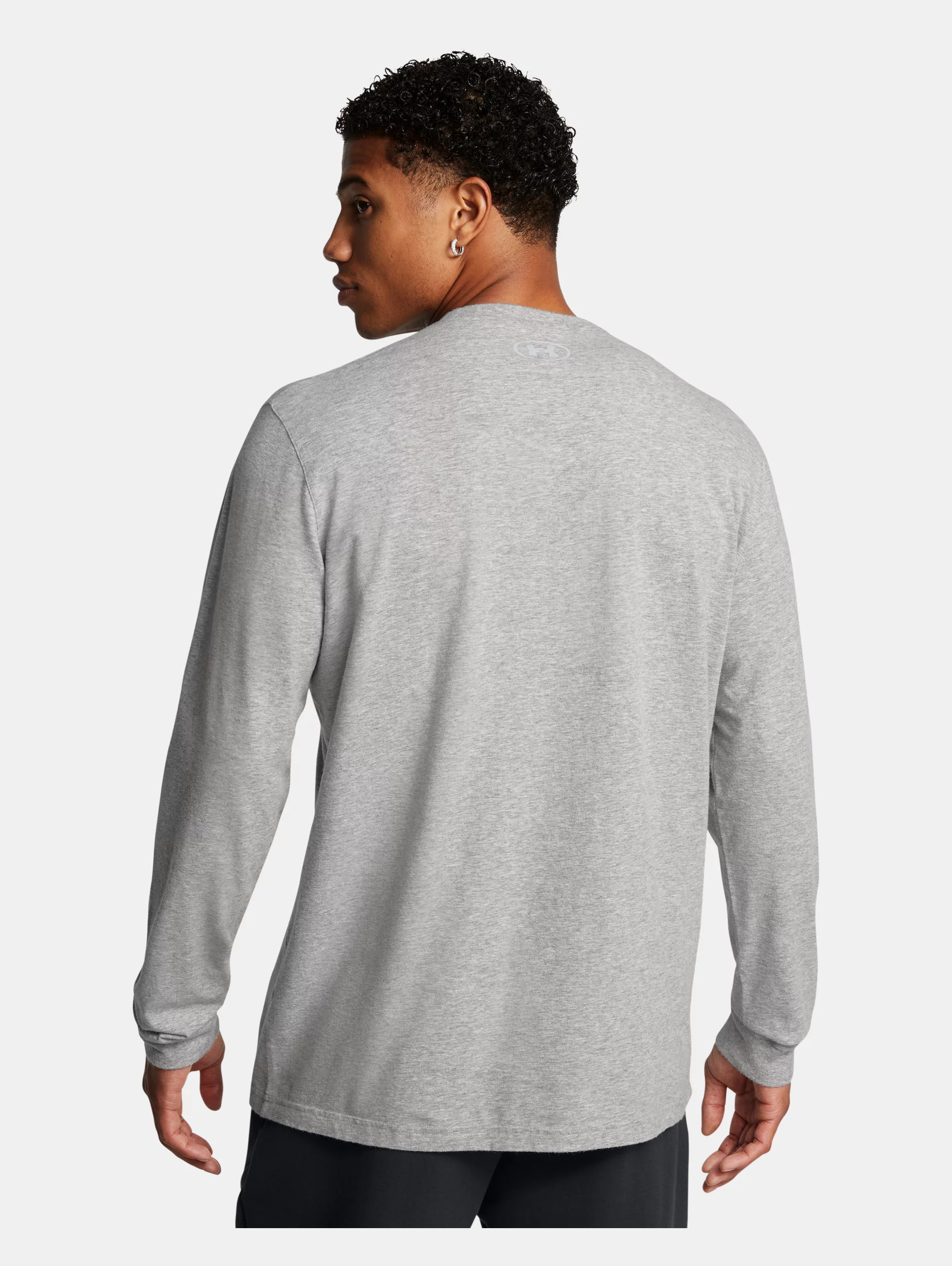 Men's UA Icon Charged Cotton® Long Sleeve - 4