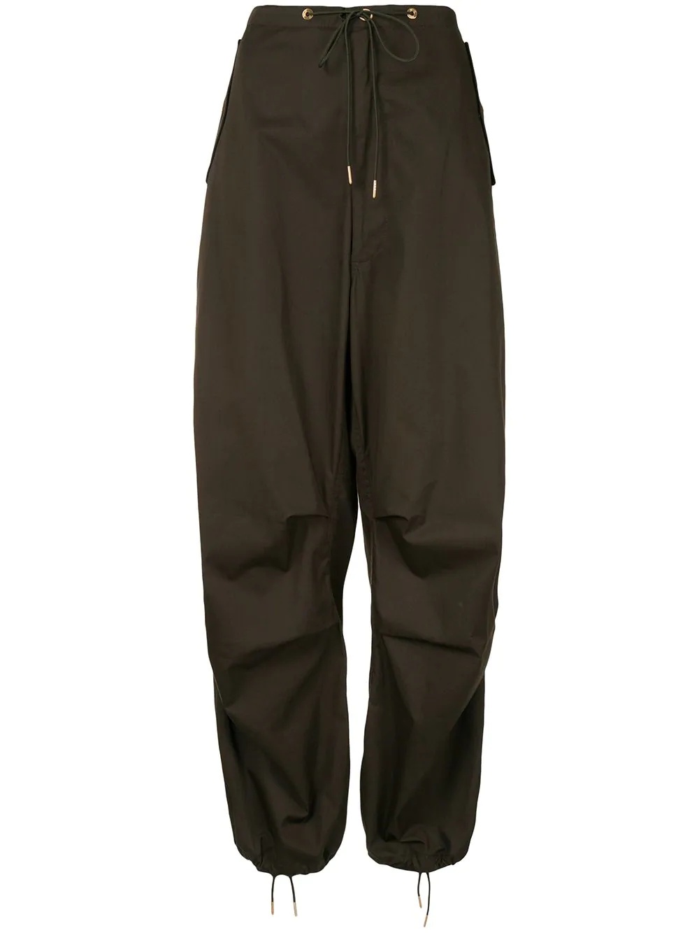 parachute loose-fit trousers - 1