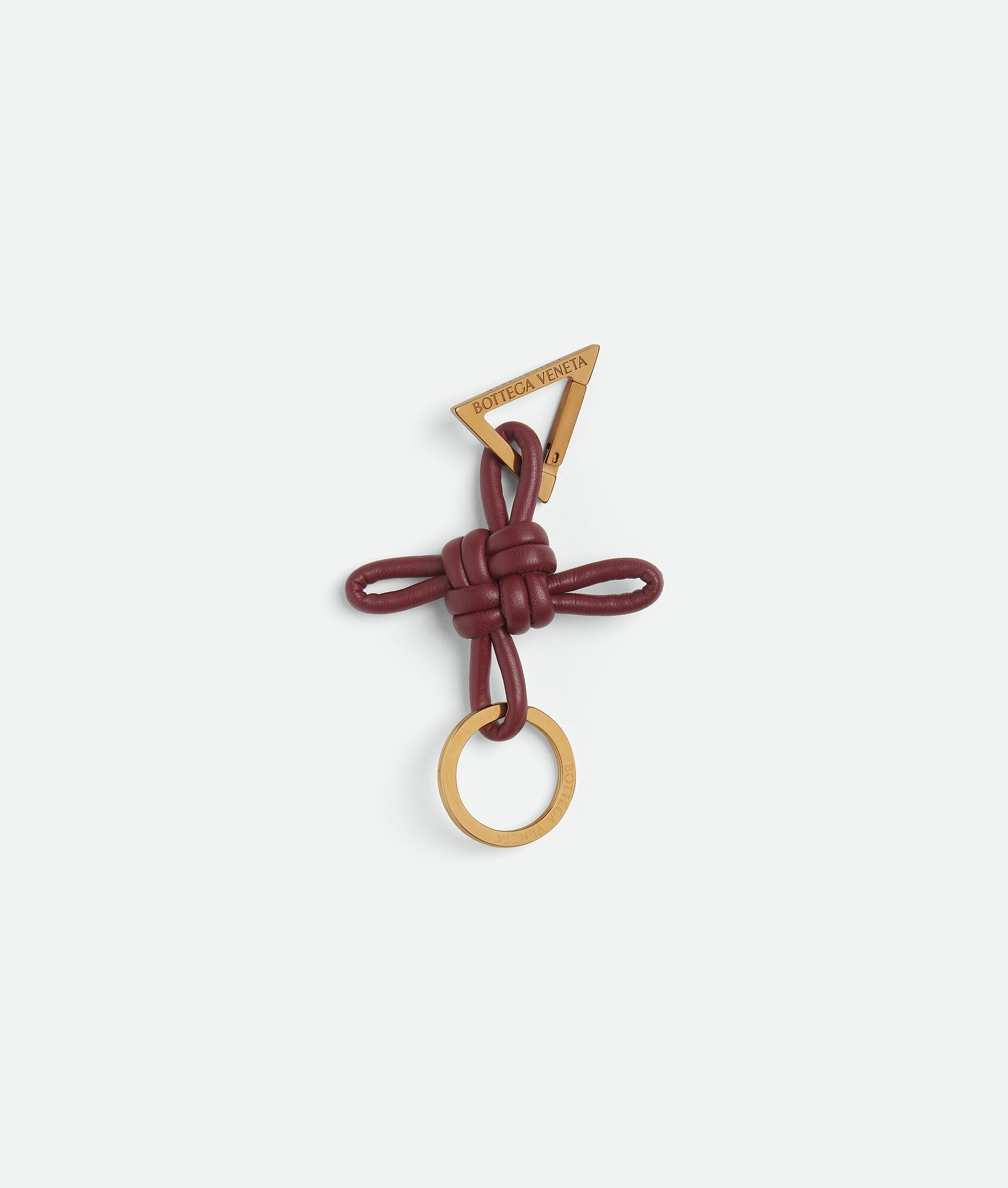 Key Ring Triangle Square Double Knot Keyring - 1