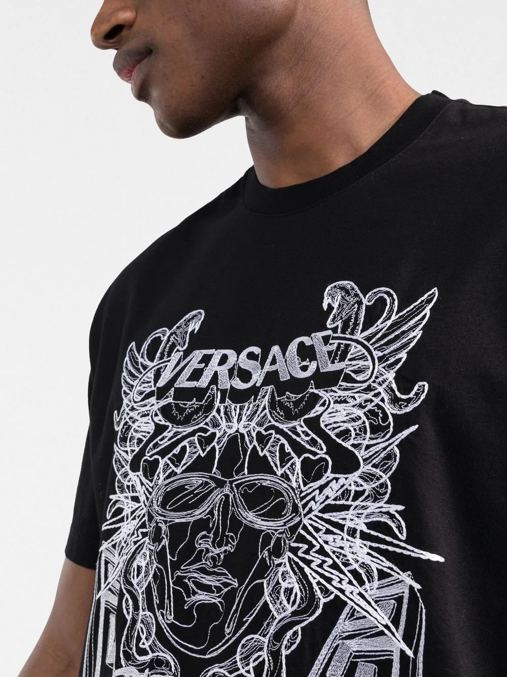 Medusa Head-print T-shirt - 5