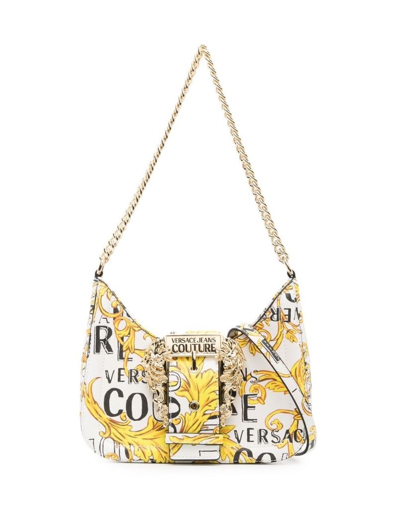 Couture-print shoulder bag - 1