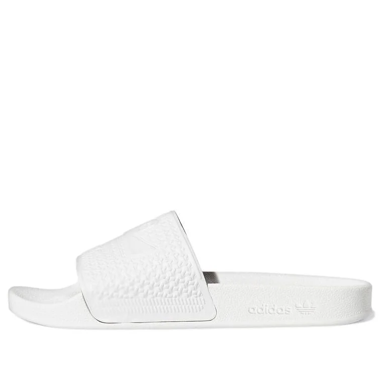 adidas Shmoofoil Slides 'Triple White' H03372 - 1