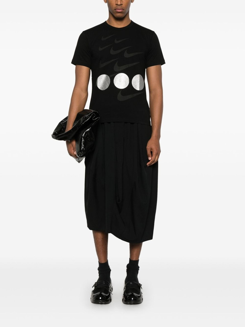 BLACK COMME des GARÇONS x Nike logo-print T-shirt outlook
