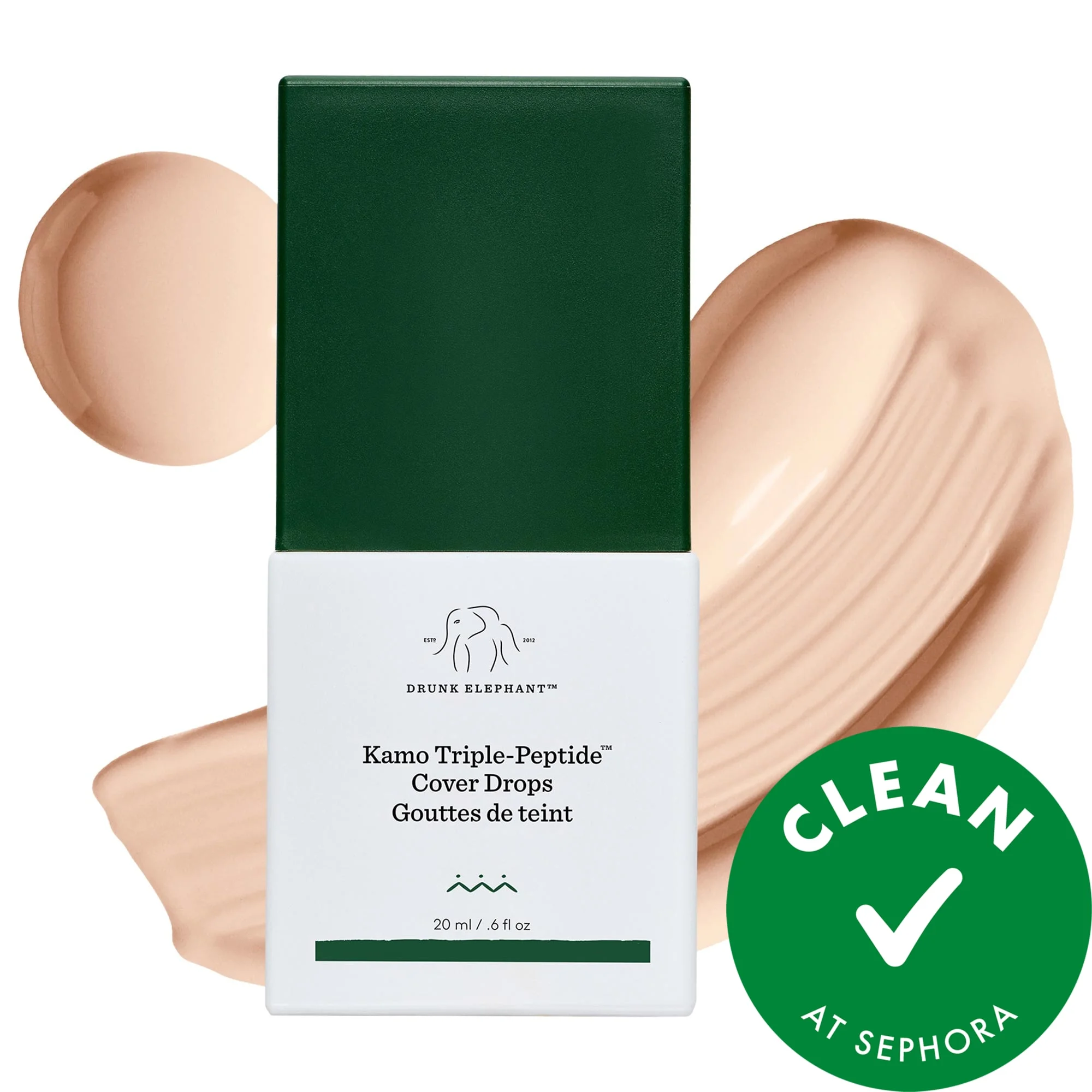 Kamo Triple-Peptide Multi-Use Serum Foundation - 1
