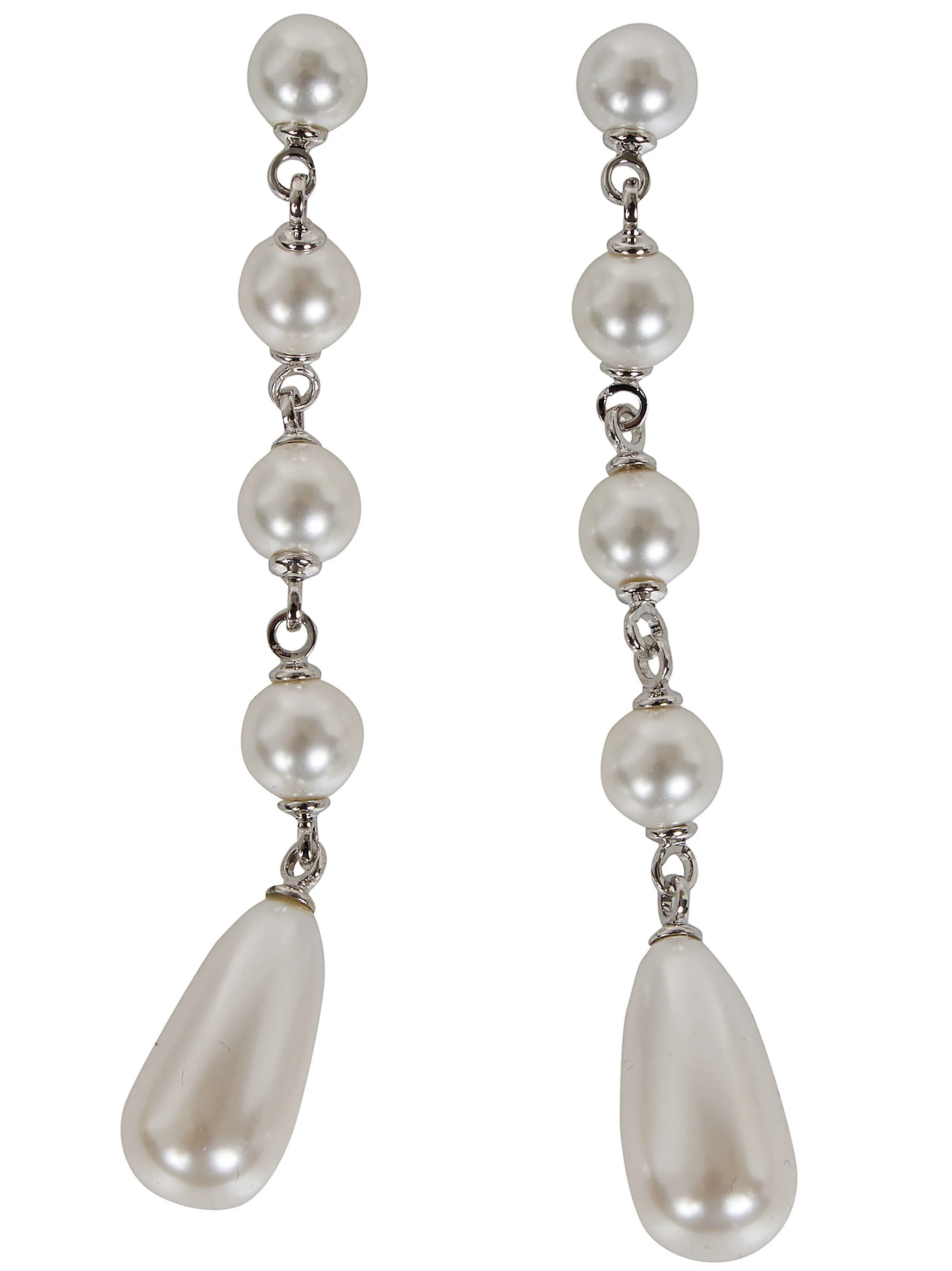 Earrings Pearl Droplet - 1