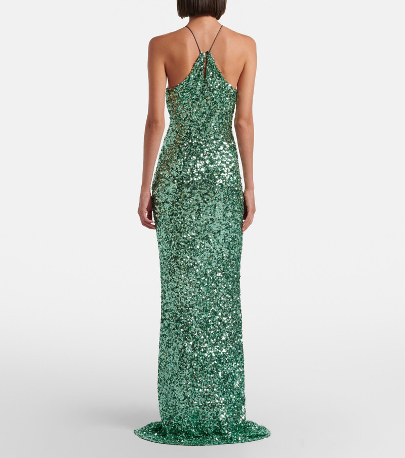 Sequined gown 5