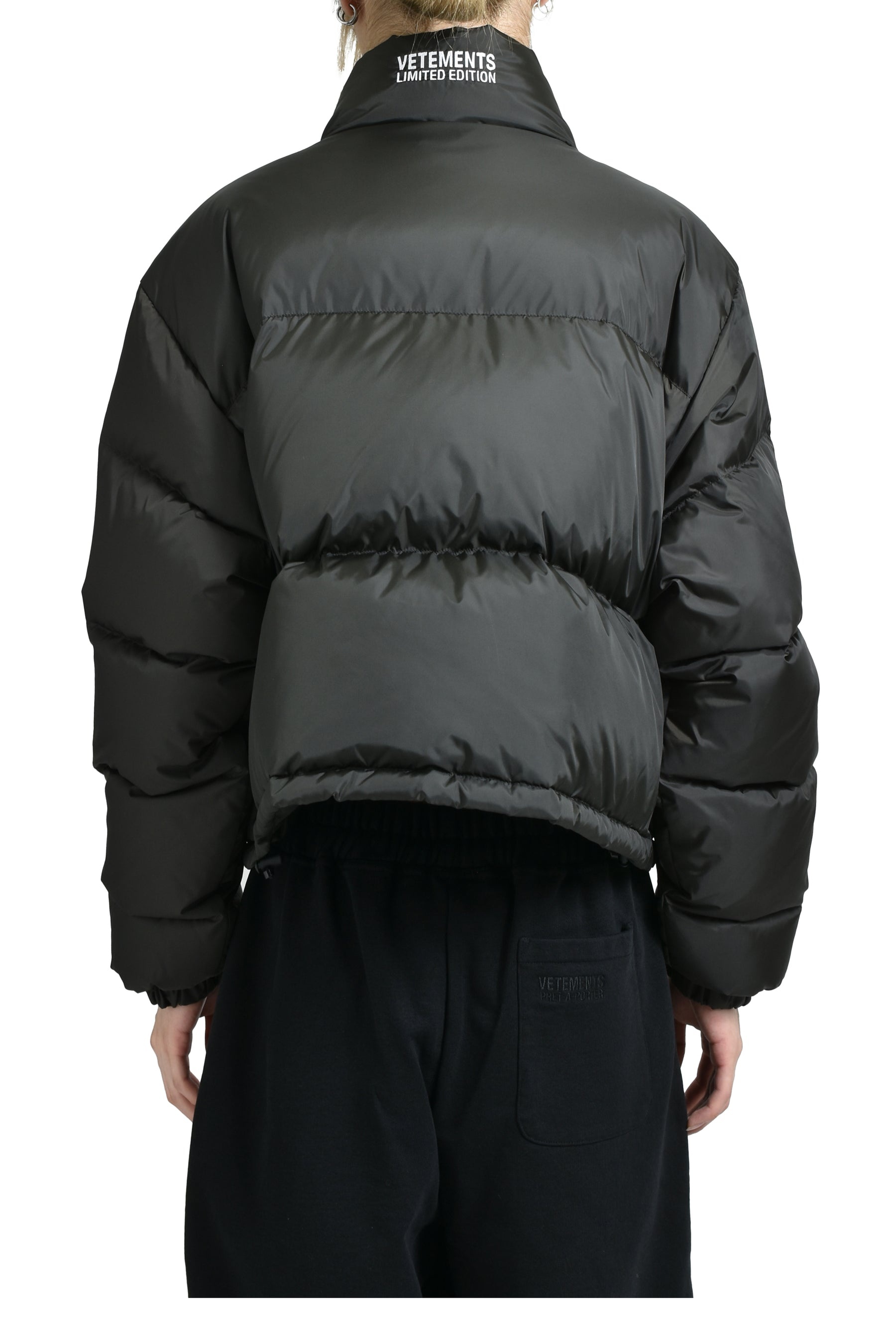 ICONIC BOXY PUFFER JACKET / BLK - 2