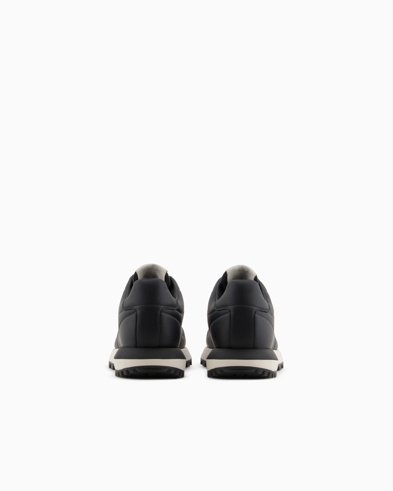 LEATHER SNEAKERS WITH THERMOFORMED DETAILS - 4