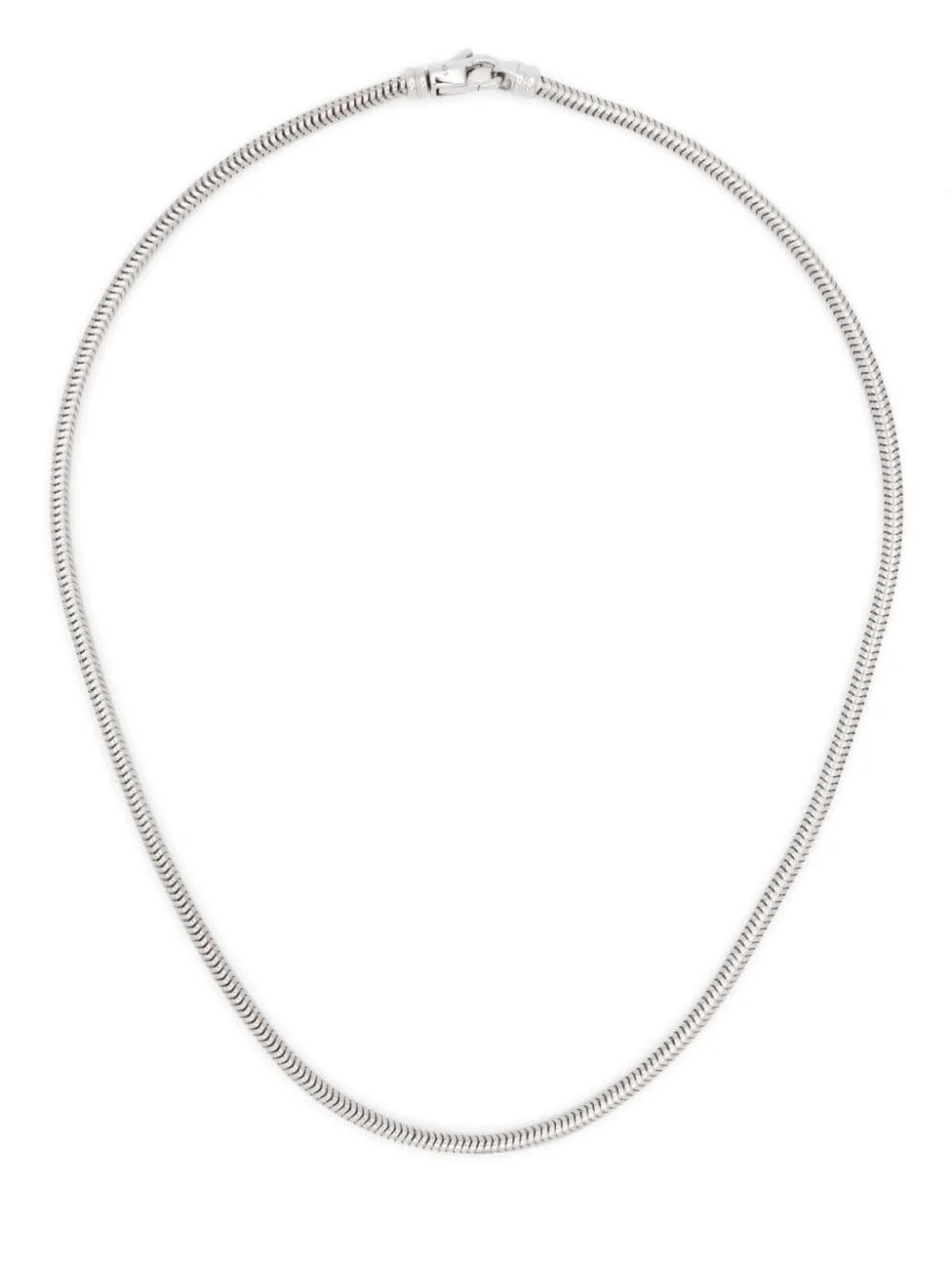 snake-chain sterling-silver necklace - 1
