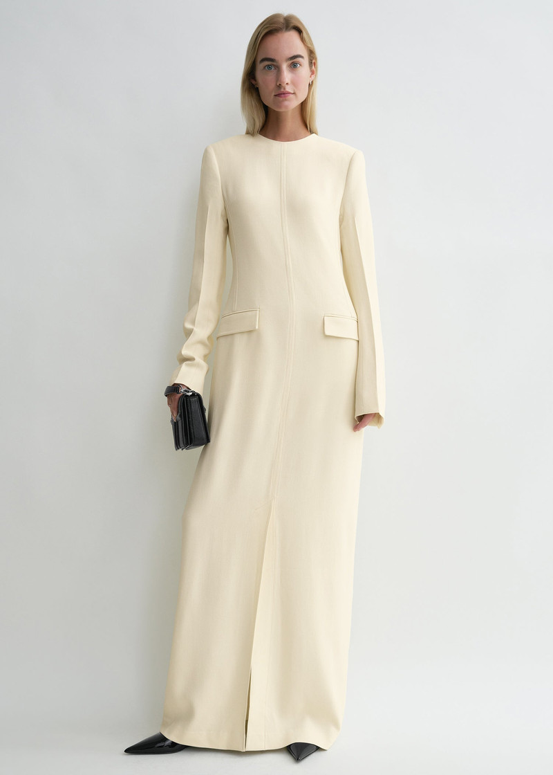 Totême Pocket dress butter outlook