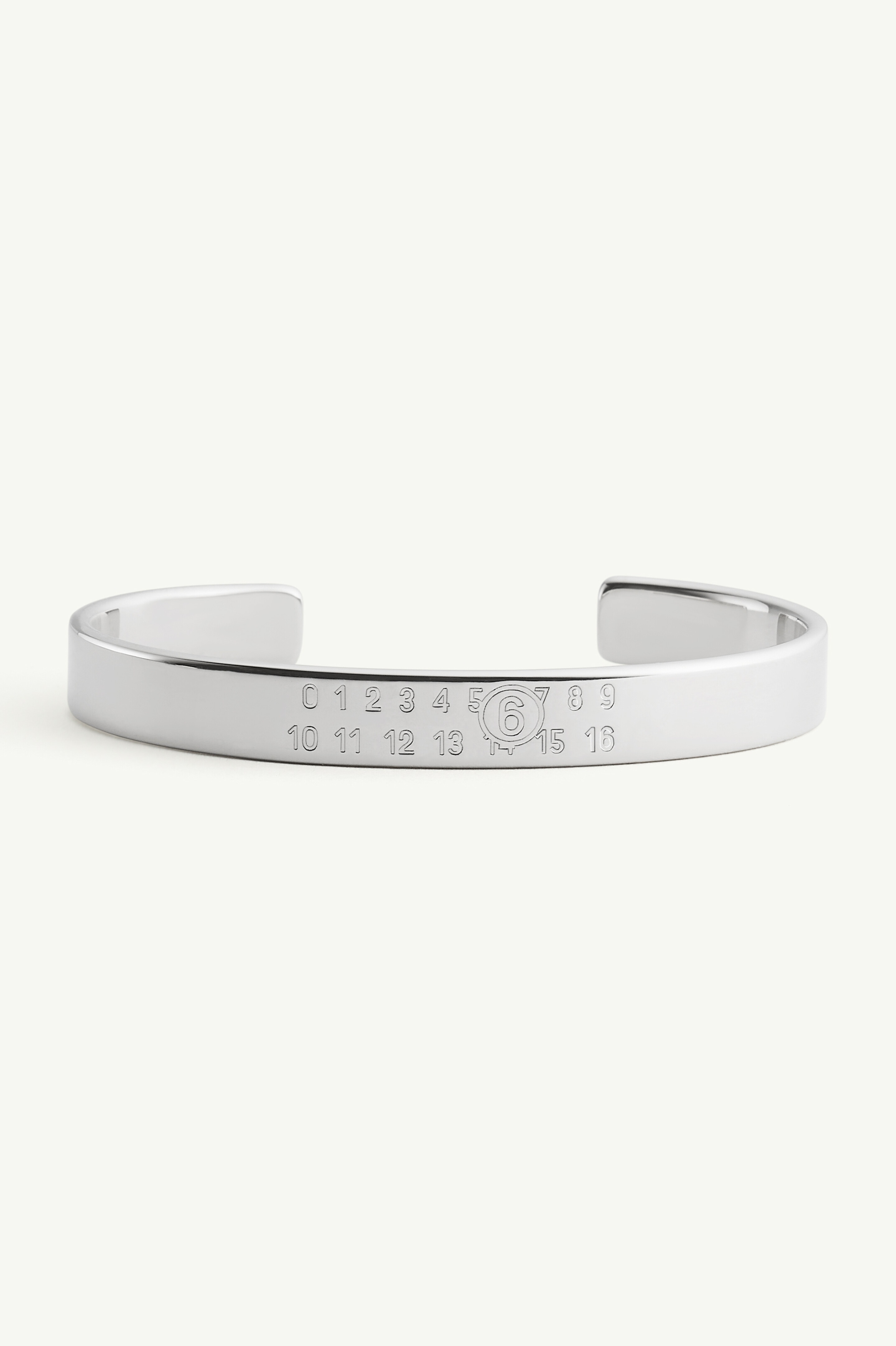 Numeric minimal signature cuff bracelet - 1