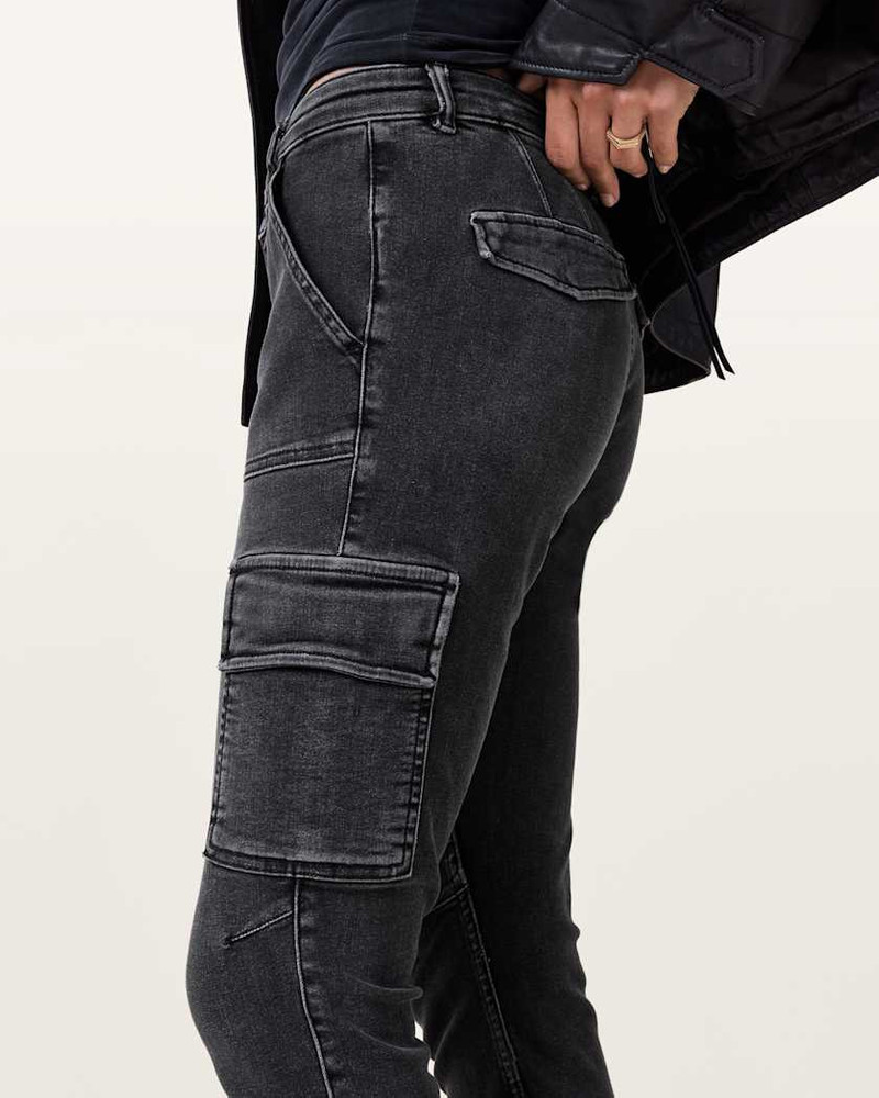 DURAN SKINNY DENIM CARGO JEANS 7