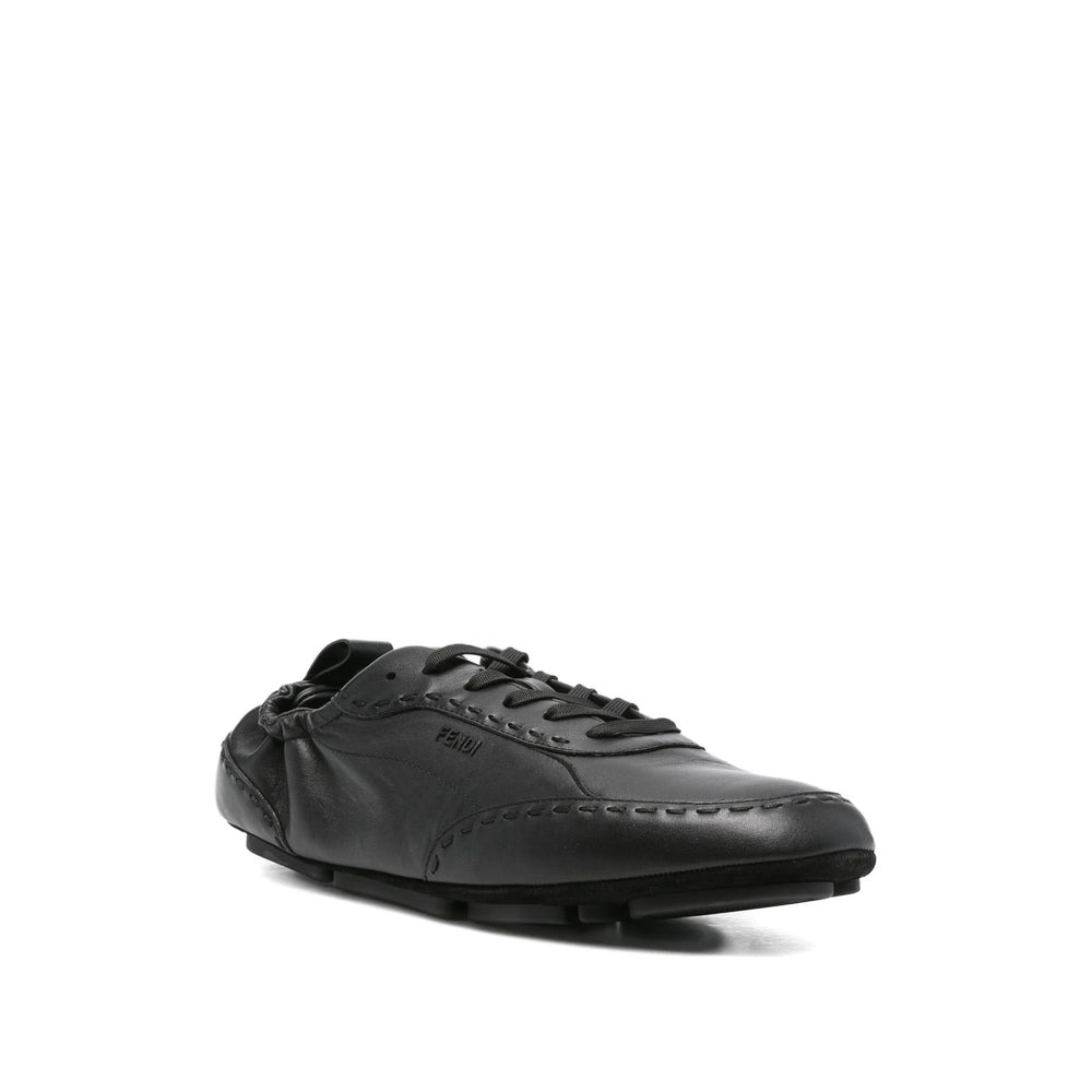 Fendi Black Trainers - Low-Tops Men - 3