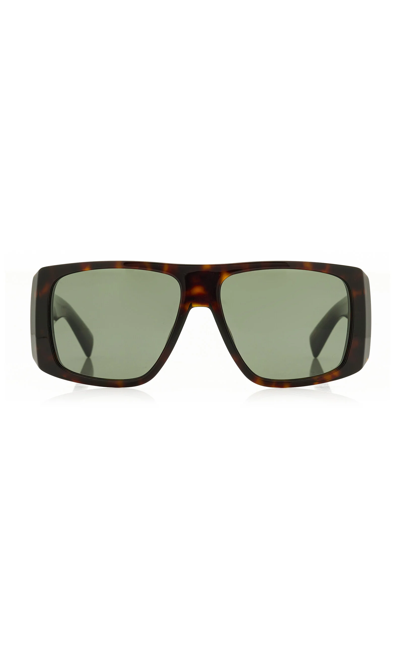 Flat-Top Acetate Sunglasses bronze - 1
