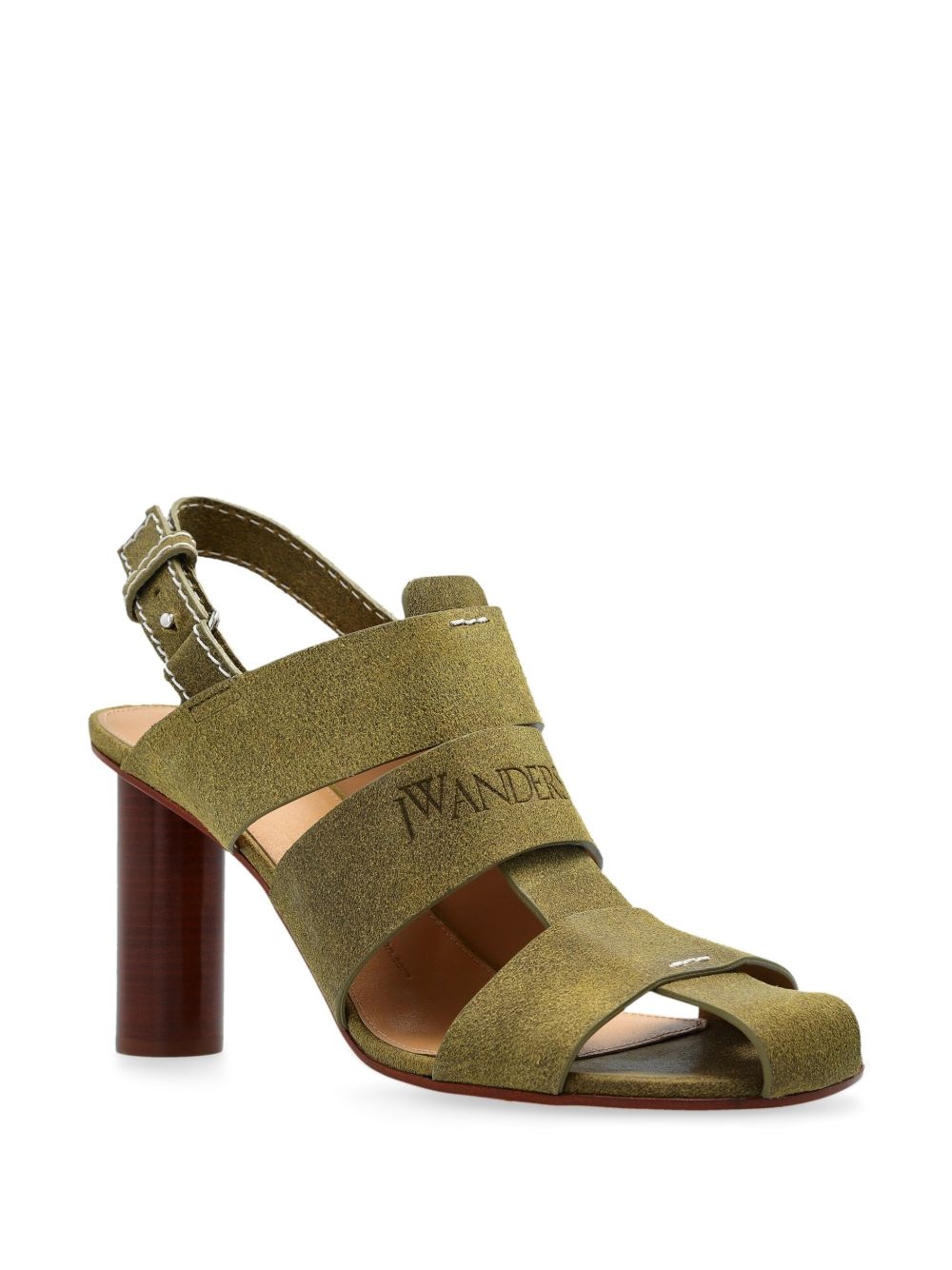 95mm suede fisherman sandals - 2