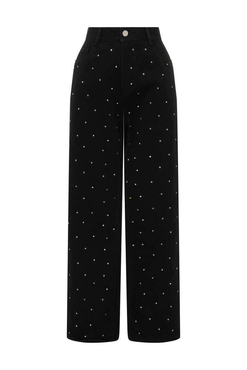 Simona Mid Rise Denim Jean 1