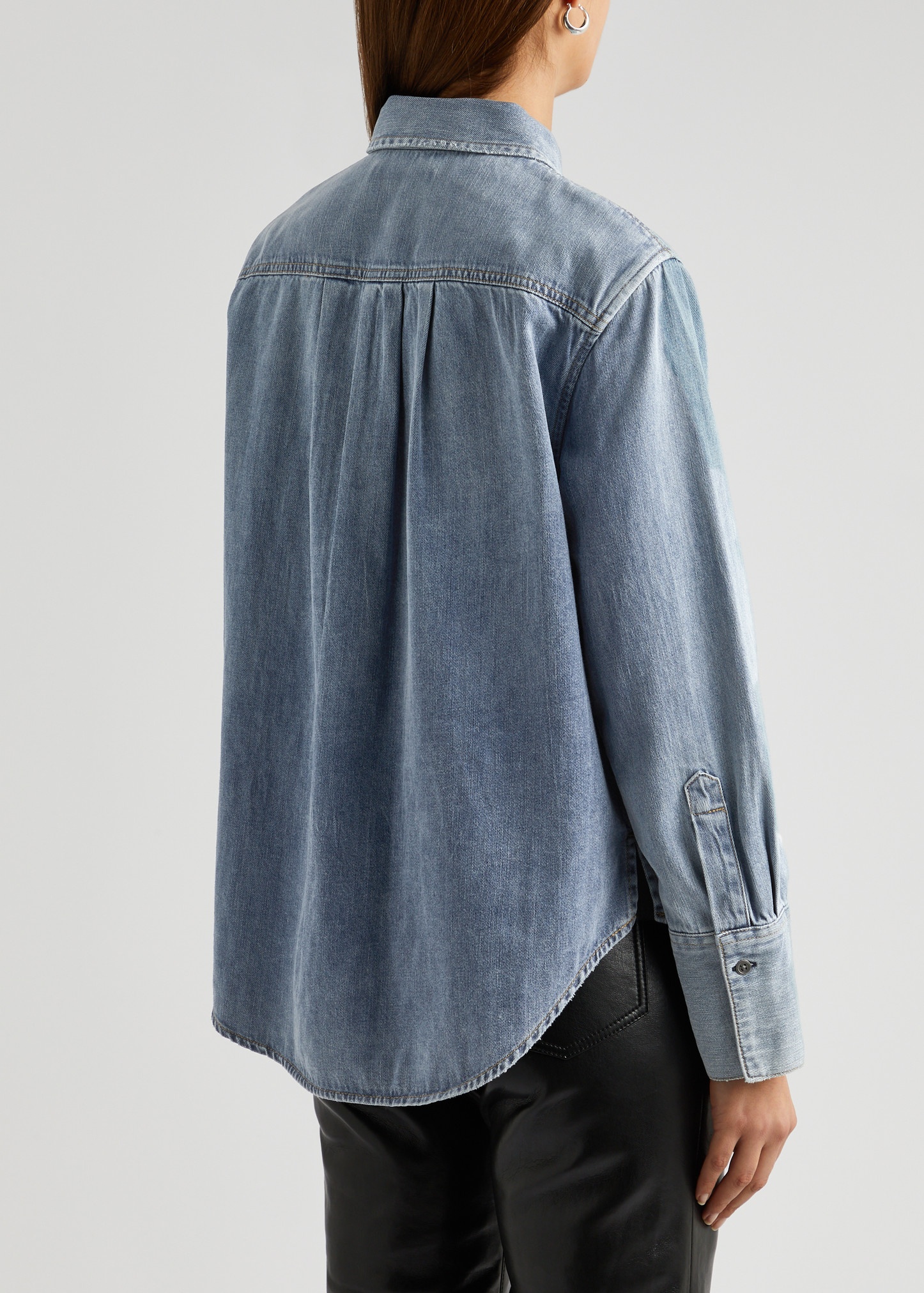 Finely denim shirt - 3