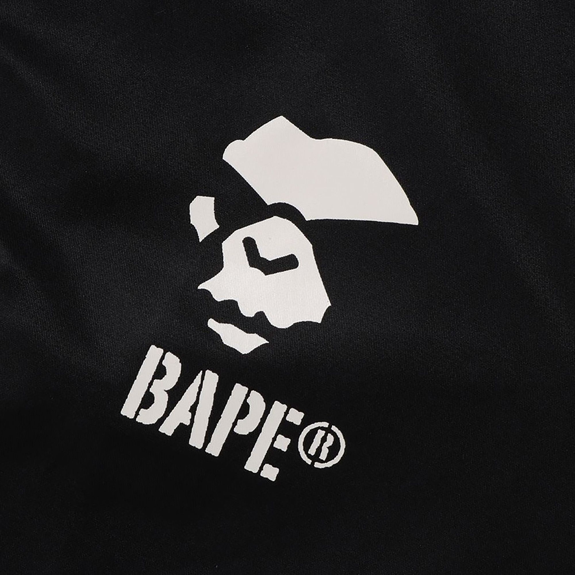 BAPE 1st Camo Bomber Jacket 'Black' - 3