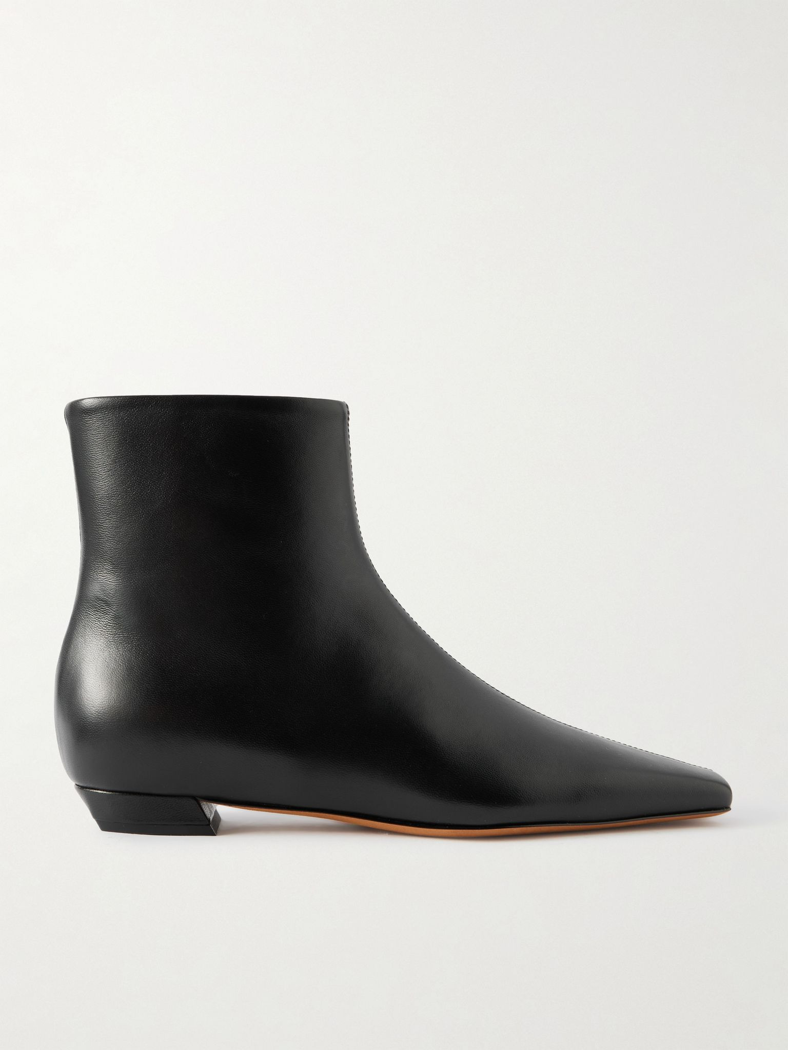 Leather ankle boots Black - 1