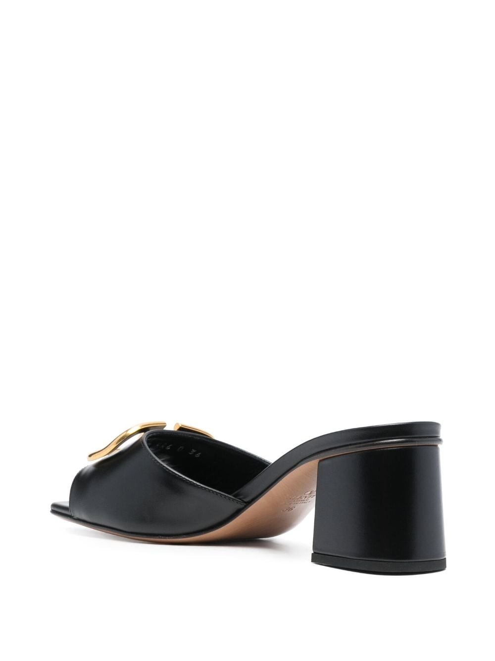Go Logo 60mm leather mules - 3