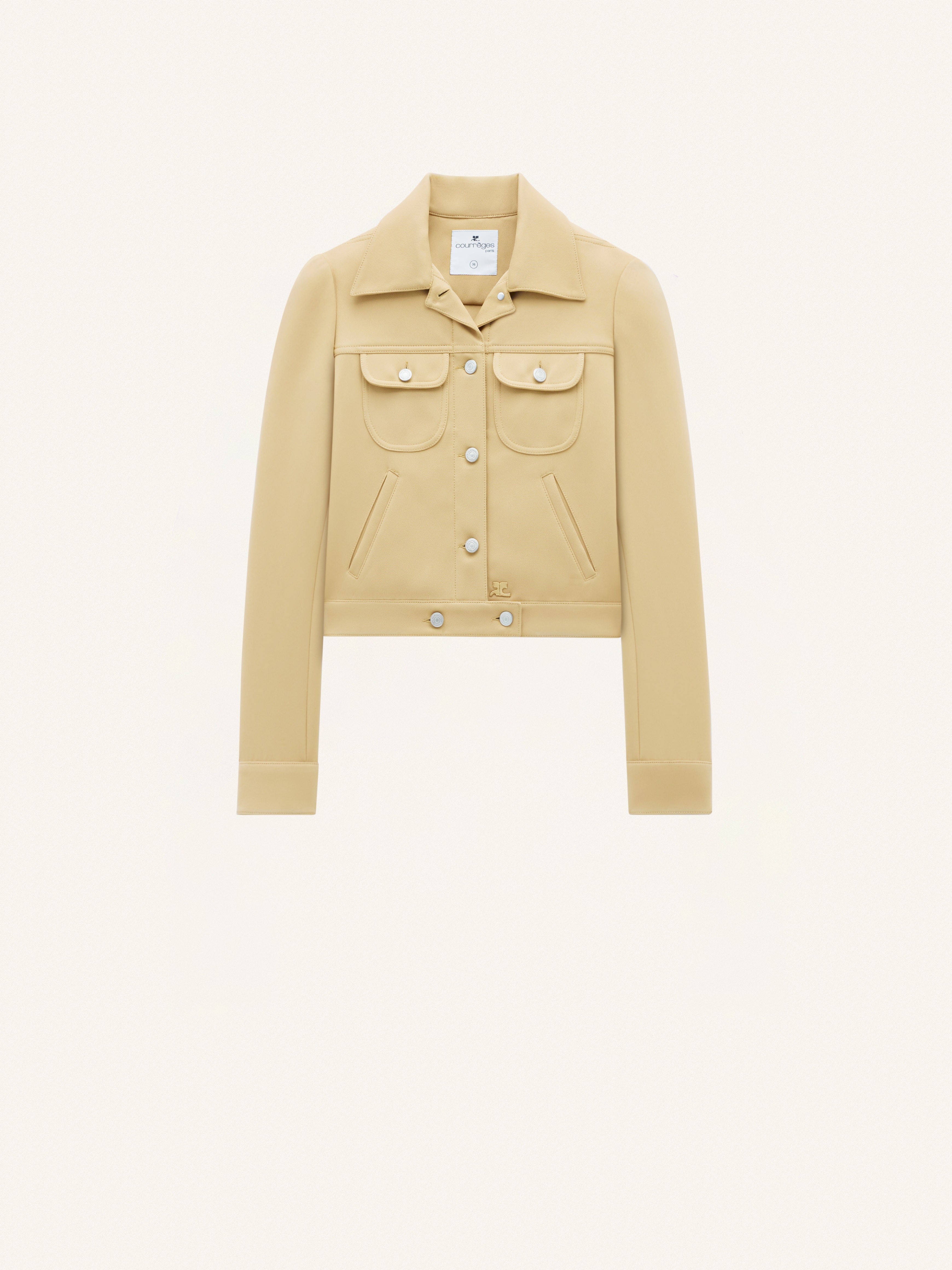 TWILL TRUCKER JACKET - 1
