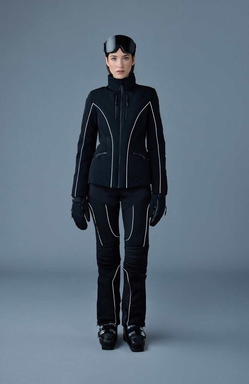 MACKAGE SANDRA Smocked detailed technical ski jacket outlook