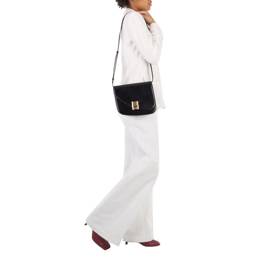 Ferragamo Fiamma Small Leather Crossbody Bag - 3