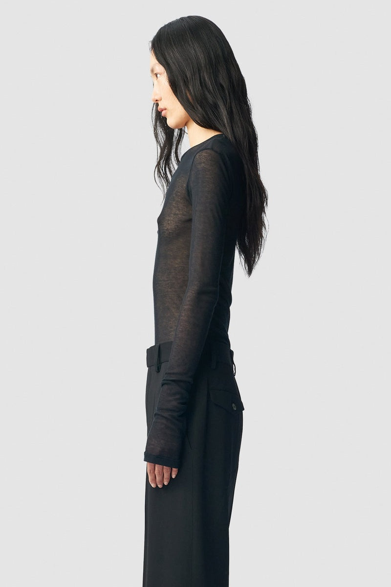 Ann Demeulemeester Fiene Slim Fit Long Sleeves T-Shirt outlook