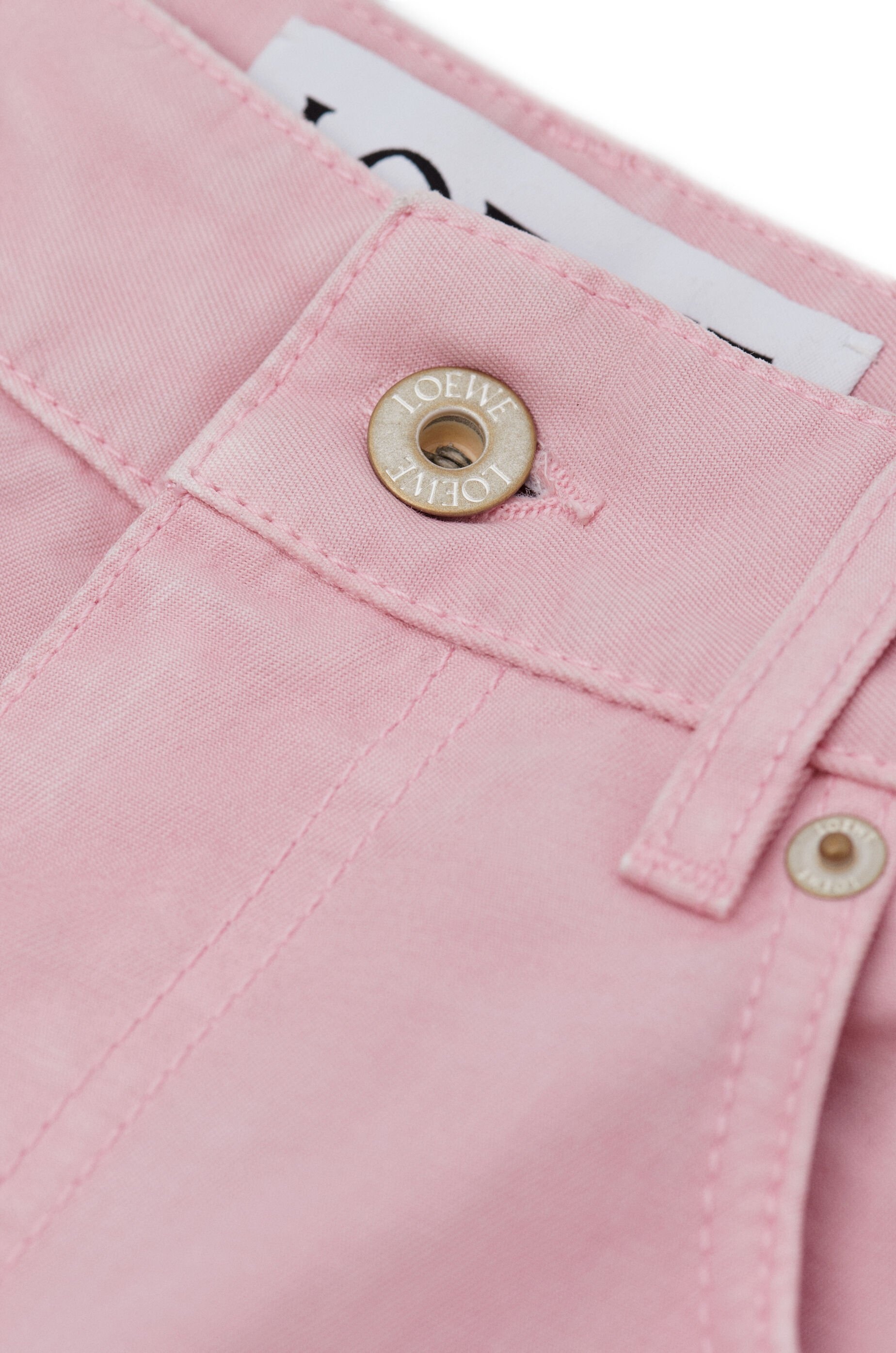 Barrel trousers in cotton - 5