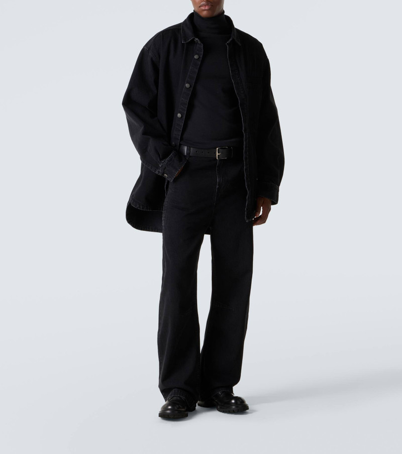 entire studios Mid-rise straight jeans outlook
