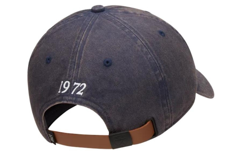 Nike Nike Alphabet Embroidered Cap Unisex Obsidian Color DH1637-451 outlook