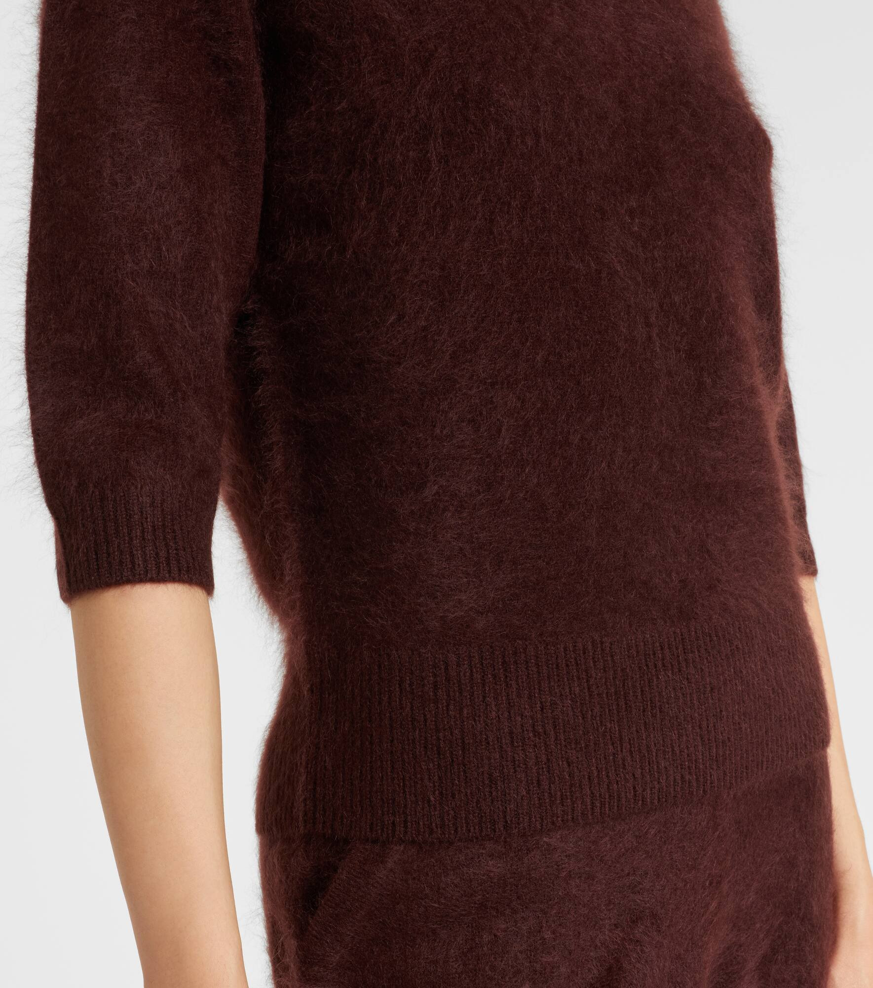 Fluffy Statement wool and cashmere-blend sweater - 5