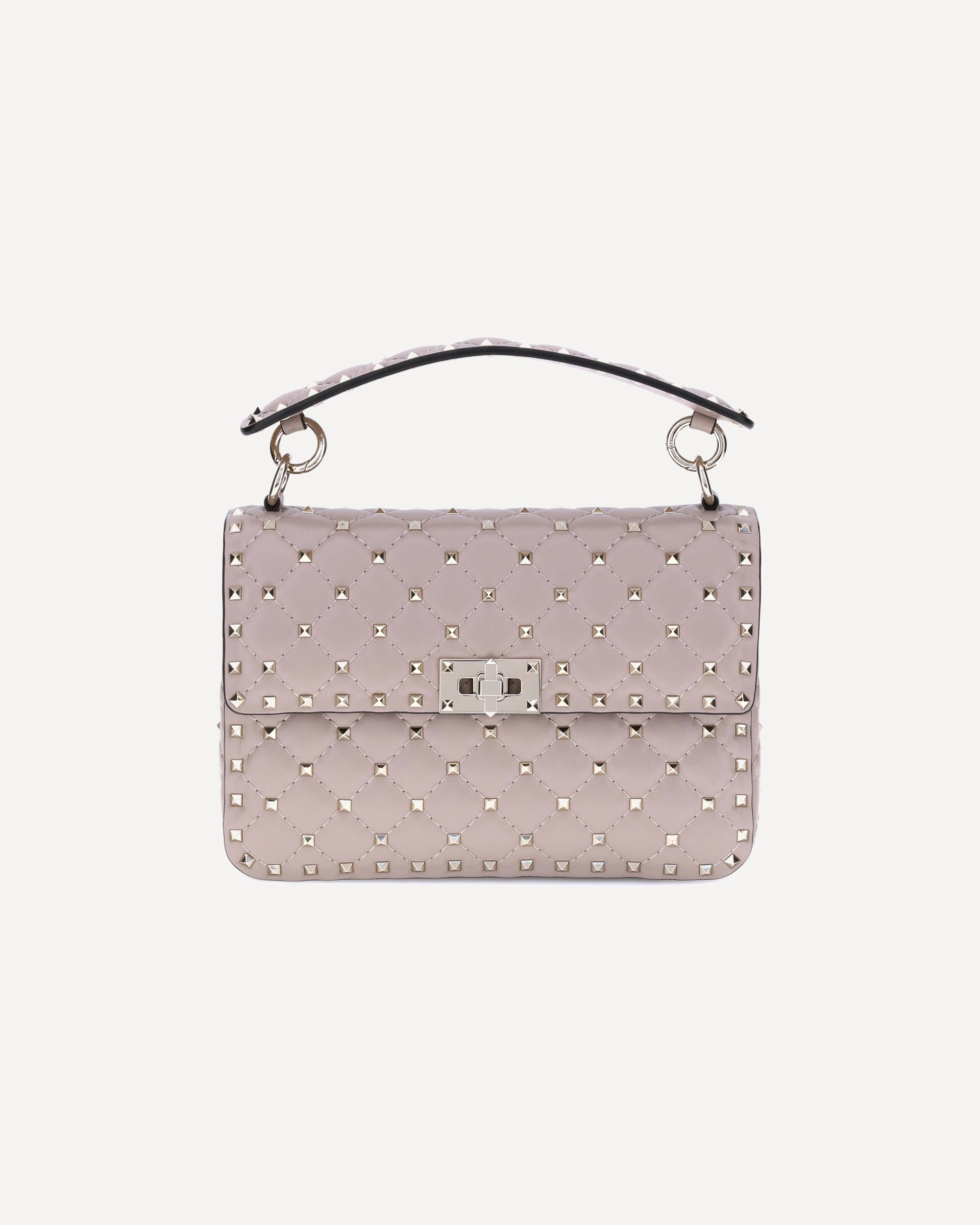 Medium Rockstud Spike Shoulder Bag - 1