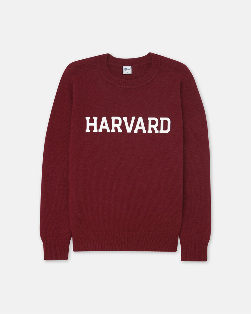 HARVARD WOOL CREWNECK SWEATER 1